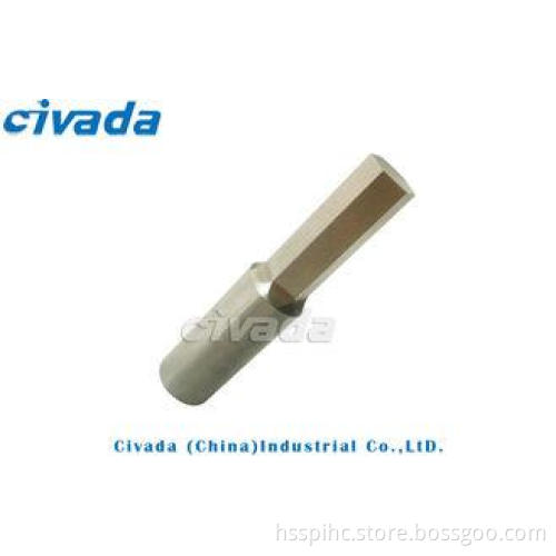 HW Treatment Precision Punch wigh Hexagon Tip For Cutting H